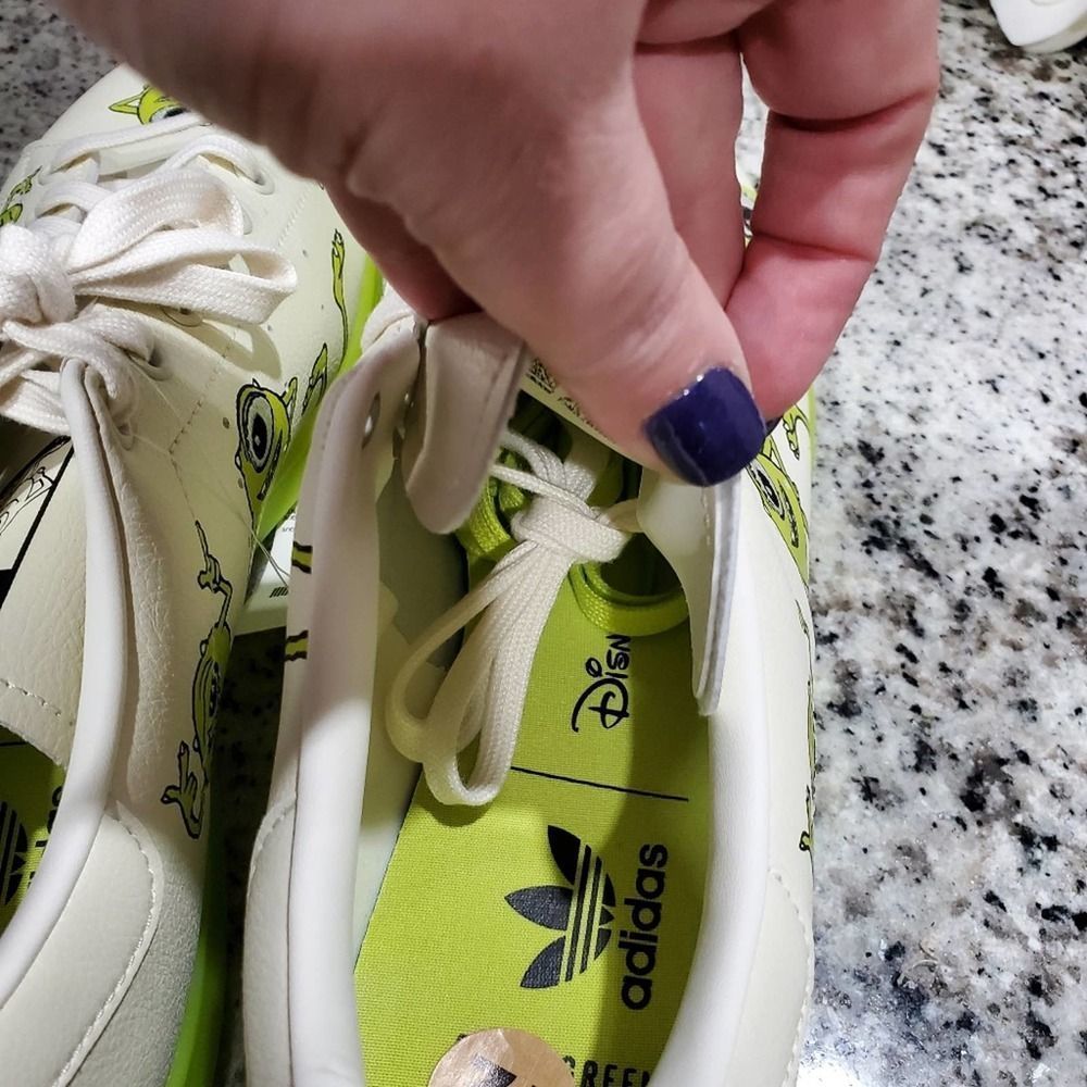 Adidas Stan Smith Mike Wazowski Monster's Inc tennis shoes men's size 12.5 new!! - Picture 12 of 14